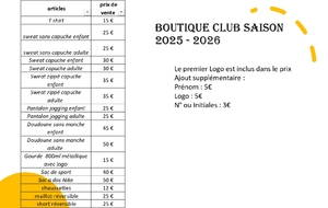 NOUVELLE BOUTIQUE ACAN 2025