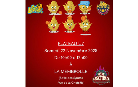 Plateau U7 = Samedi 22 Novembre
